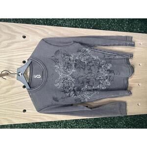 Decree Long Sleeve Graphic Top